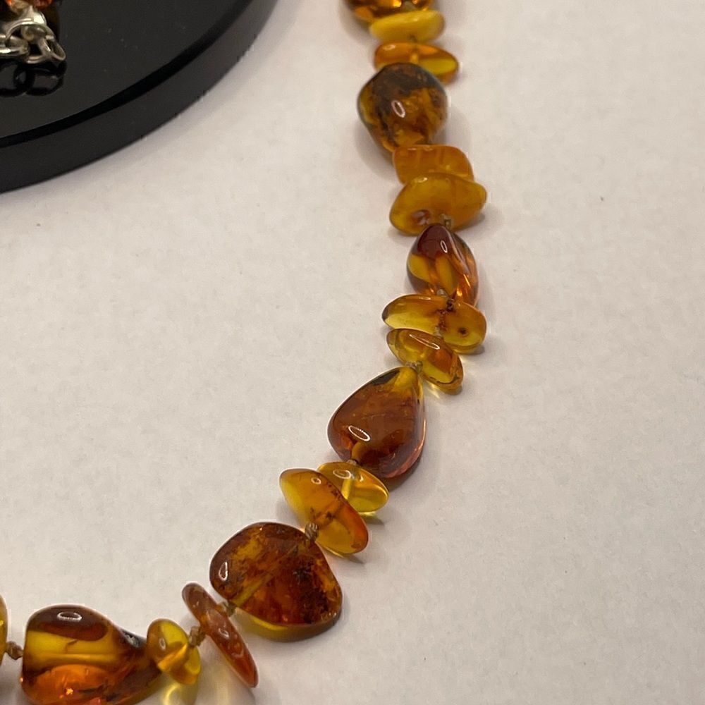 Necklace made real different amber’s - Picture 11 of 13